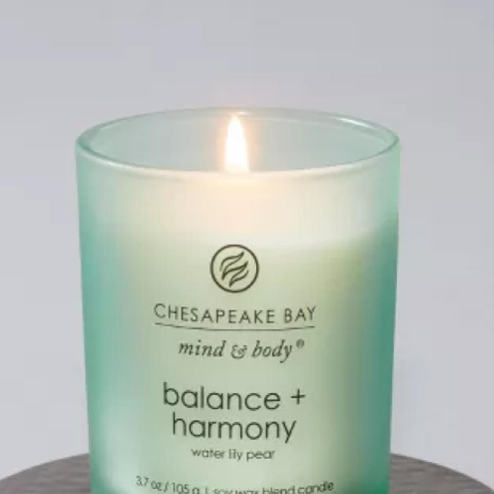Chesapeake Bay Mind & Body Balance + Harmony Candle - Green